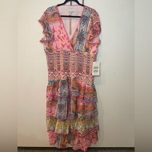 Never Fully Dressed Boho Millie multi color  Dress